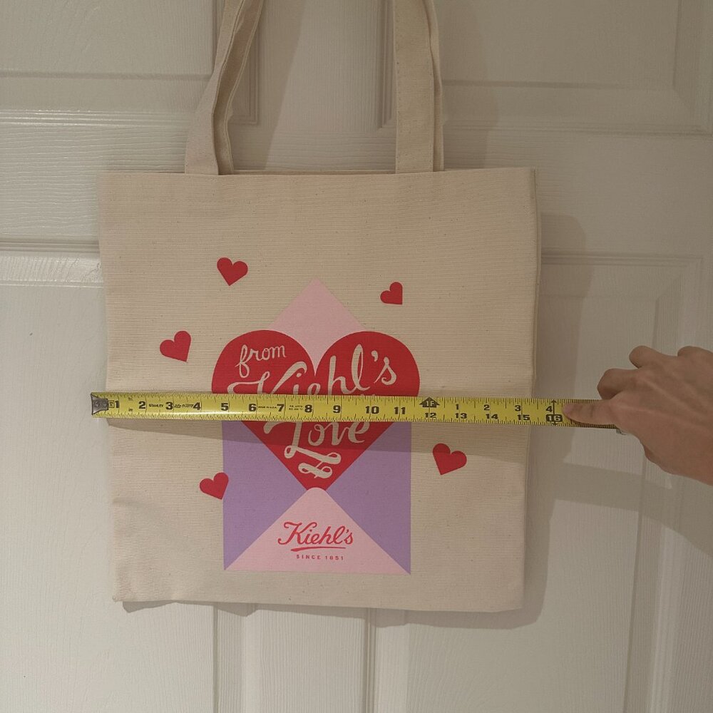 Kiehls canvas tote heart’s motif - Picture 2 of 3